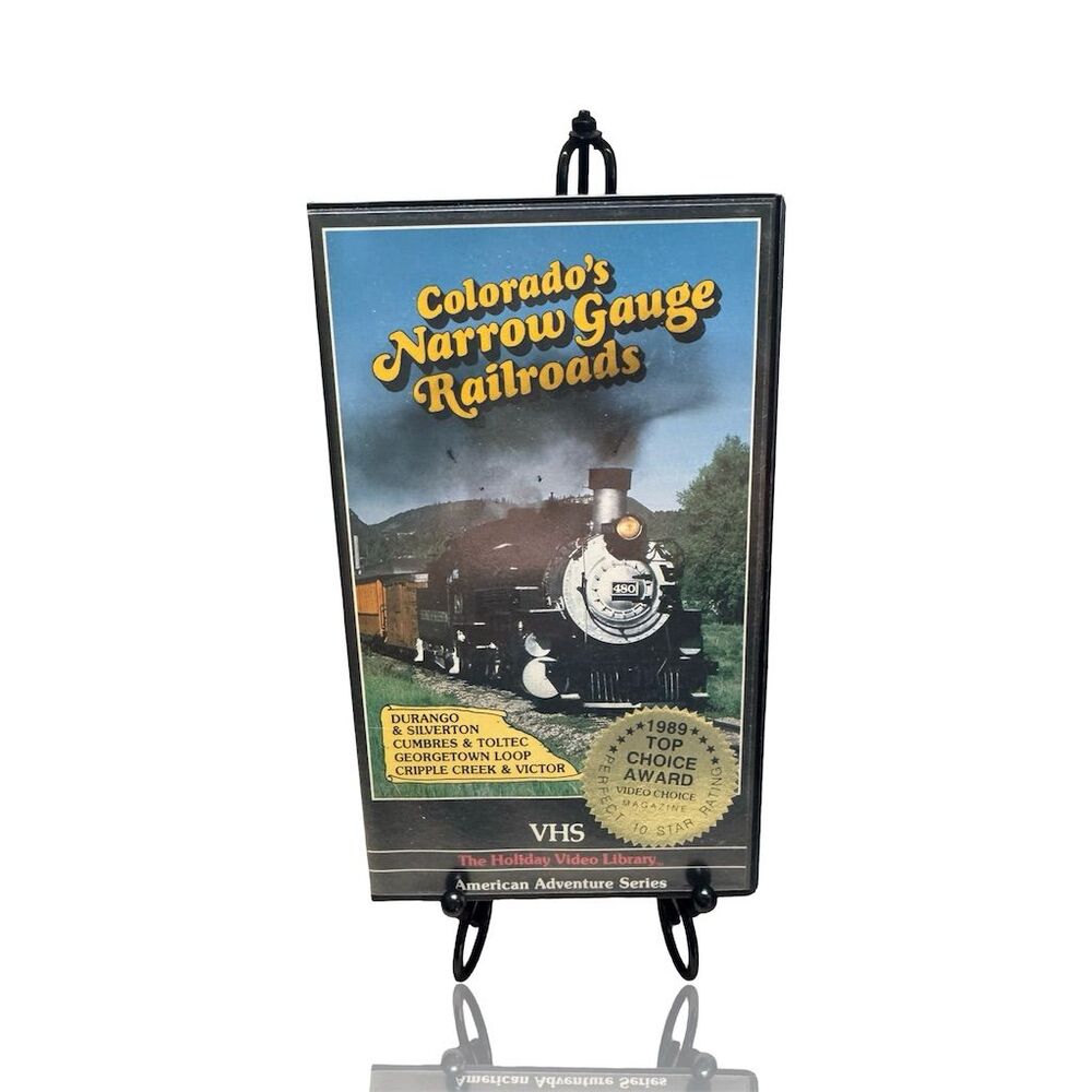 Colorado's Narrow Gauge Railroads VHS Documentary Full Screen NTSC